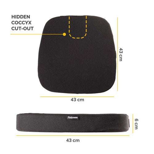 Fellowes Breyta Cushion Coccyx Cut Out