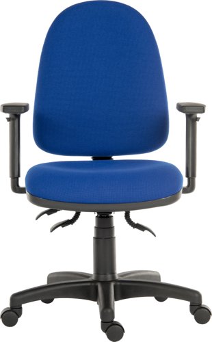 Ergo Trio HB Ops Chair Adj Arms BL