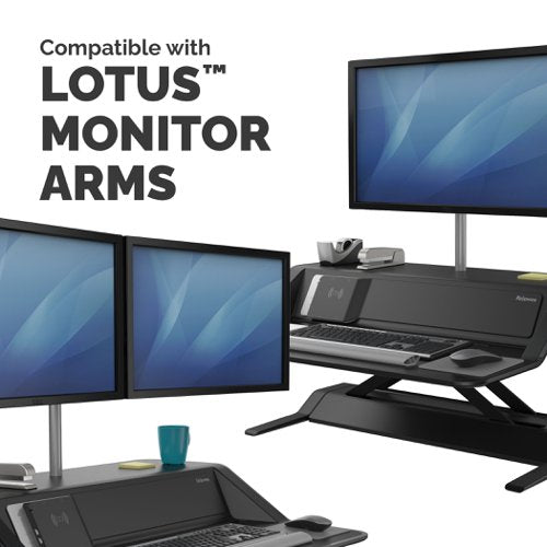 Fellowes Lotus DX Sit Stand Black