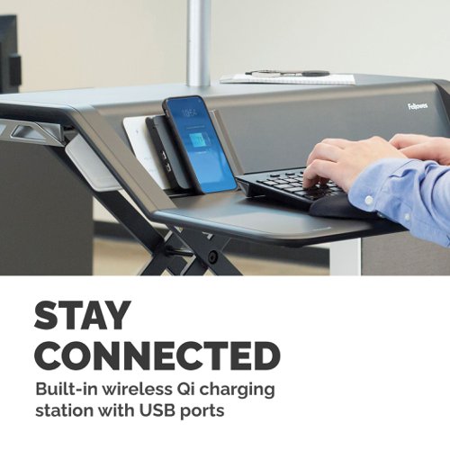 Fellowes Lotus DX Sit Stand Black