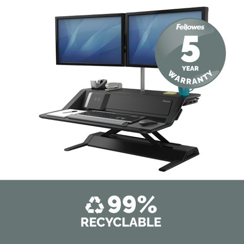 Fellowes Lotus DX Sit Stand Black