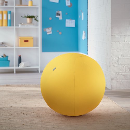 Leitz Ergo Cosy Sitting Ball Warm Yellow