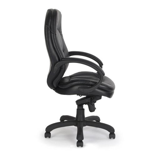 Brighton High Back Exec Chair Black