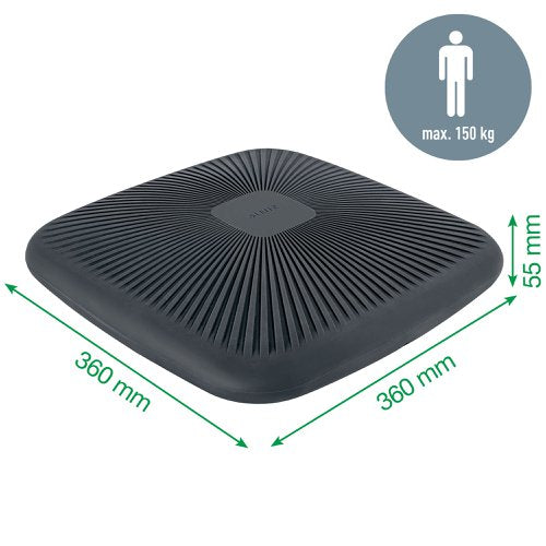 Leitz Active Wobble Cushion Dark Grey