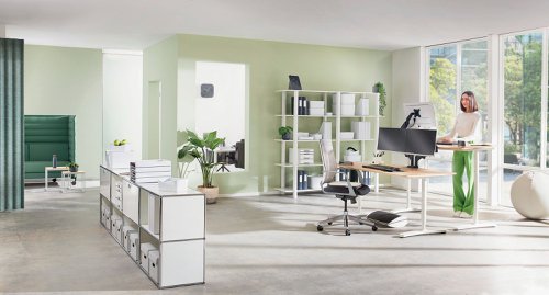 Leitz Ergo Sitting Ball 55cm Light Grey