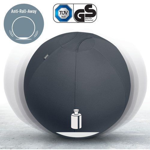 Leitz Ergo Sitting Ball 75cm Dark Grey