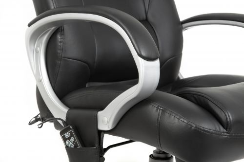 Lumbar Massage Executive Chair Black