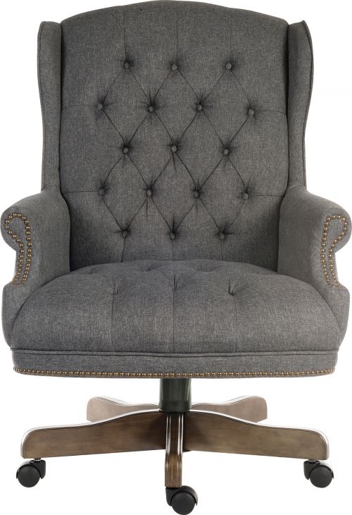 Chairman Grey Exec Fabric Chair