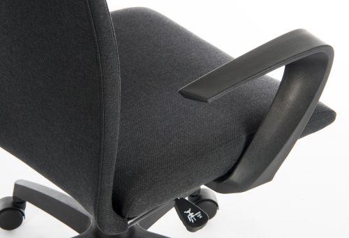 Work Student Fabric Exec Chair Black