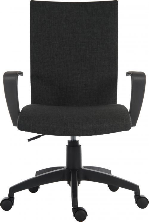 Work Student Fabric Exec Chair Black