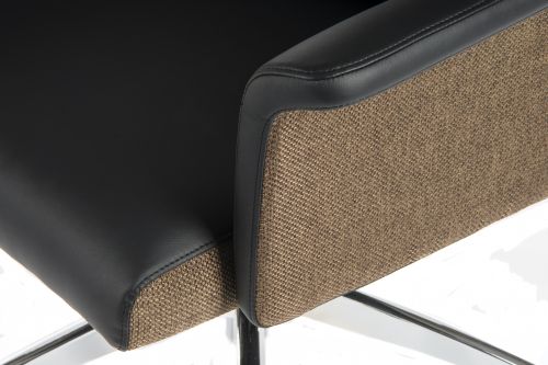 Elegance High Back Exec Chair Black