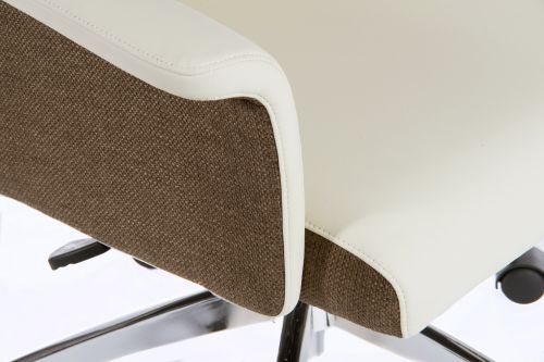 Elegance High Back Exec Chair Cream