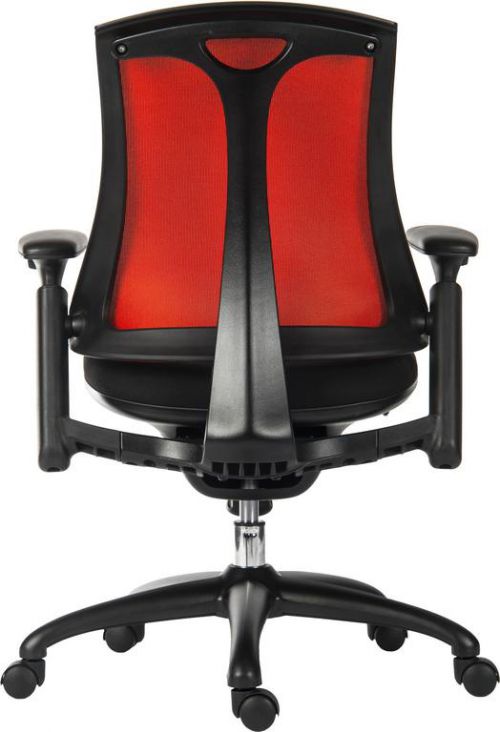Rapport Mesh Executive Chair Red