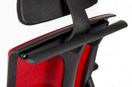 Rapport Mesh Executive Chair Red