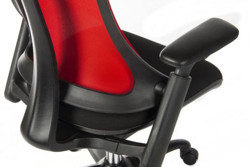 Rapport Mesh Executive Chair Red