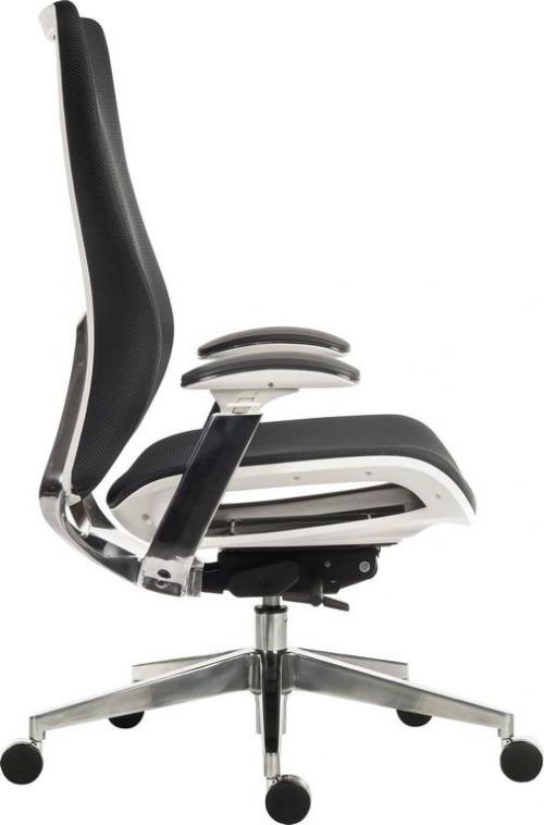 Quantum Mesh Chair White