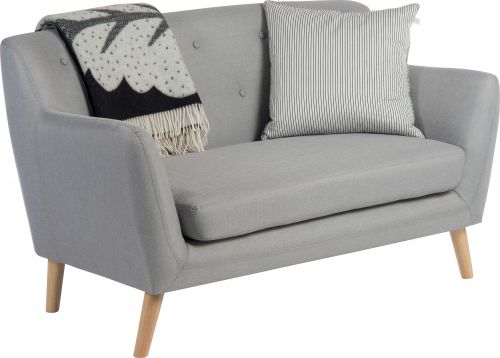 Skandi 2 Seater Sofa Grey