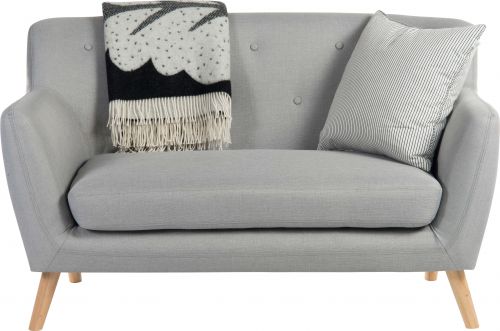 Skandi 2 Seater Sofa Grey