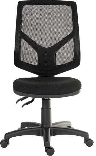 Vanguard Exec Mesh Chair No Arms BK