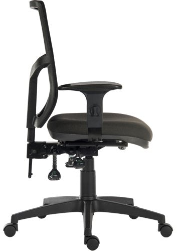 Ergo Comfort Mesh Chair with Arms BK