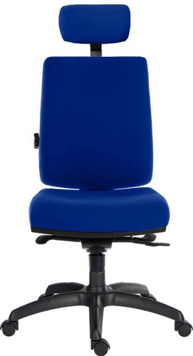 Ergo Plus Ops Chair With HR & Arms BL