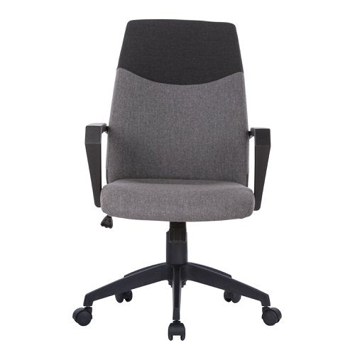 Clyde HB 2Tone Fabric Exec Chair GYBK