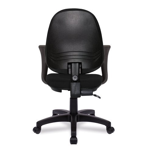Java 100 1 Lever Ops Chair FixArms BK