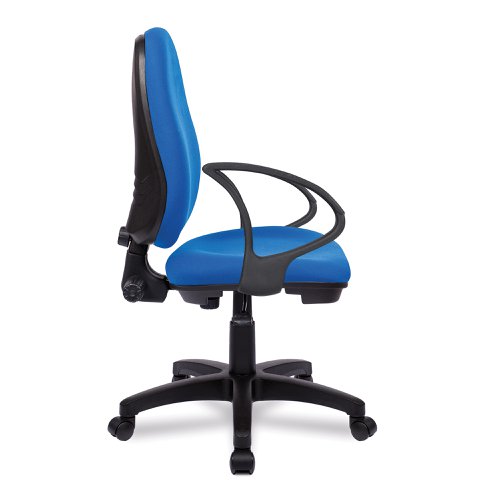 Java 100 1 Lever Ops Chair FixArms BL