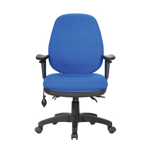 Harrison HB Ops Chair With Arms Blue