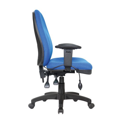 Harrison HB Ops Chair With Arms Blue
