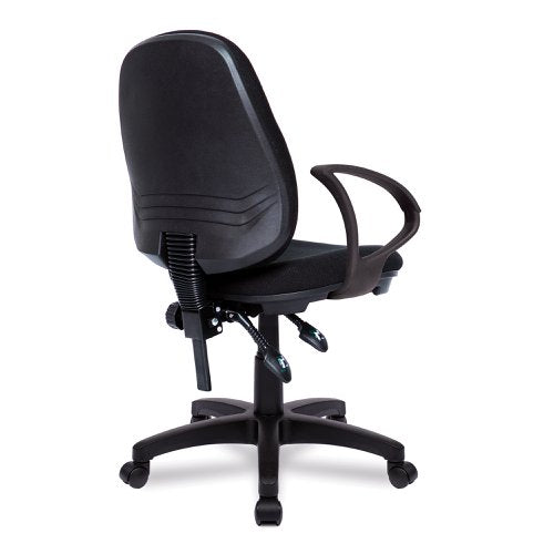 Java 300 3 Lever Ops Chair FixArms BK