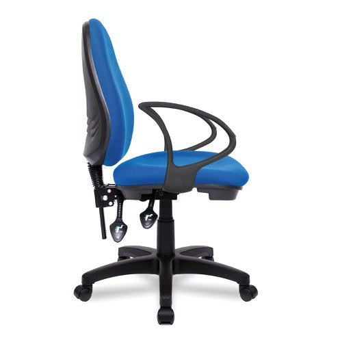 Java 300 3 Lever Ops Chair FixArms BL