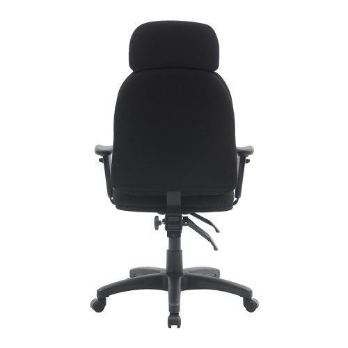 Avon HB 24HR 3 Lever Fab Ops Chair BK