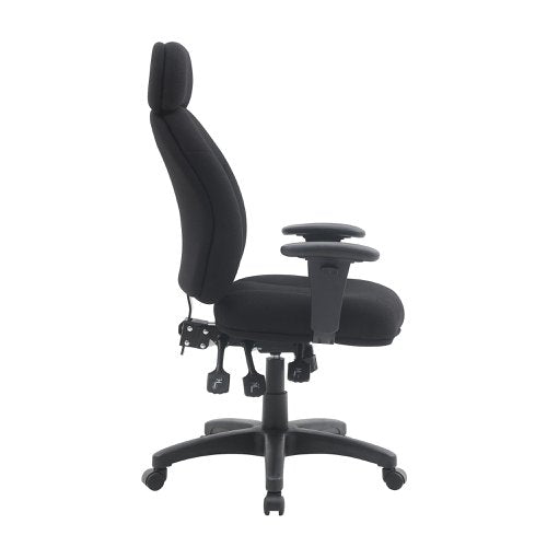 Avon HB 24HR 3 Lever Fab Ops Chair BK