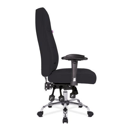 Babylon 24 Hour Fabric Ops Chair BK