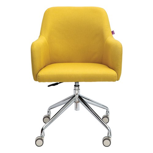 Girona MB Fabric Armchair Mustard