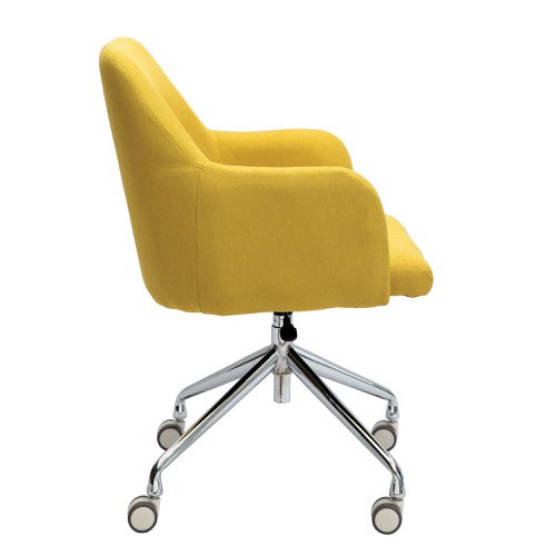 Girona MB Fabric Armchair Mustard