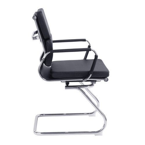 Avanti MB Bond Lthr Visitor Chair BK