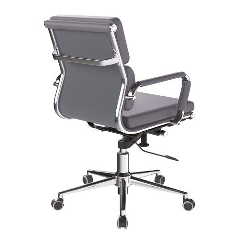 Avanti MB Bond Leather Exec Chair GRY