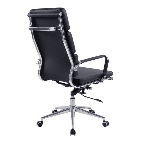 Avanti HB Bond Leather Exec Chair BK
