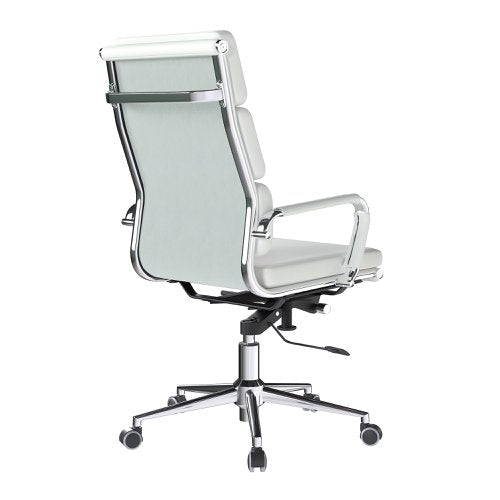 Avanti HB Bond Leather Exec Chair WH