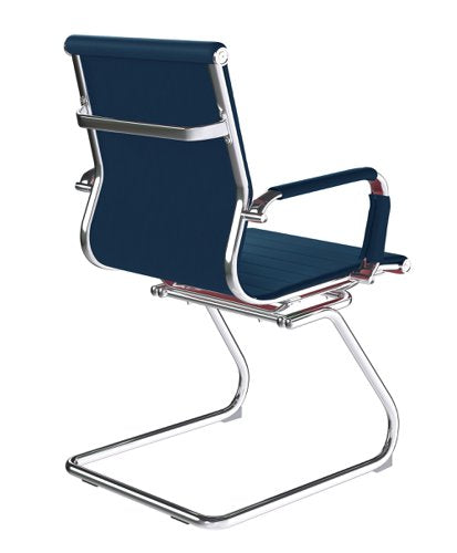 Aura MB Bond Leather Visitor Chair BL