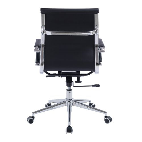 Aura MB Bonded Leather Exec Chair BK