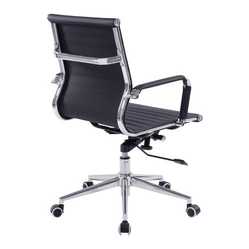 Aura MB Bonded Leather Exec Chair BK