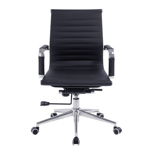 Aura MB Bonded Leather Exec Chair BK