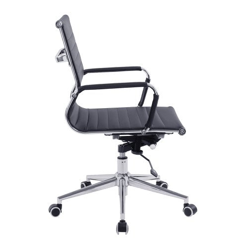 Aura MB Bonded Leather Exec Chair BK