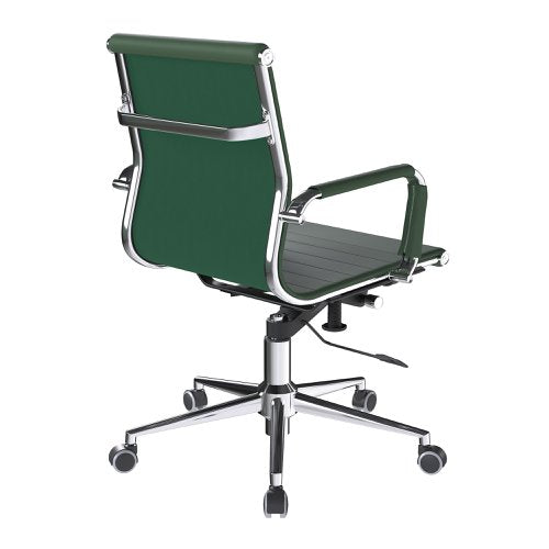 Aura MB Bonded Leather Exec Chair GRN