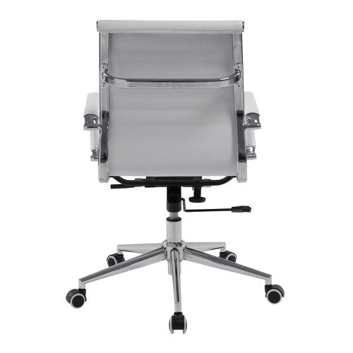 Aura MB Bonded Leather Exec Chair WH