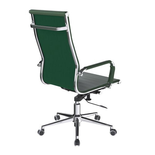 Aura HB Bonded Leather Exec Chair GRN