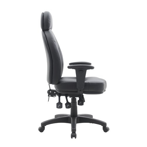 Avon HB 24HR 3 Lever PU Ops Chair BK